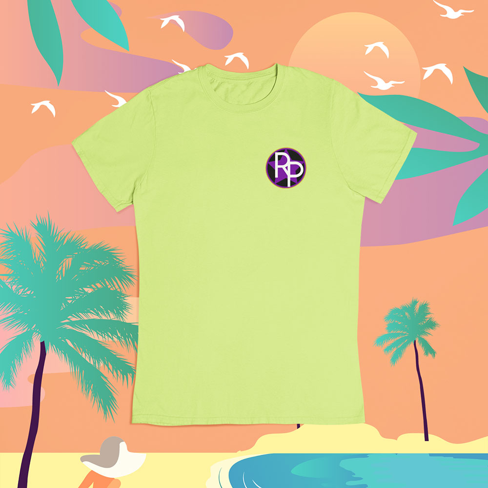 Beachy Delight Zomershirts Shirts voor een Zonnige Glimlach Pistache