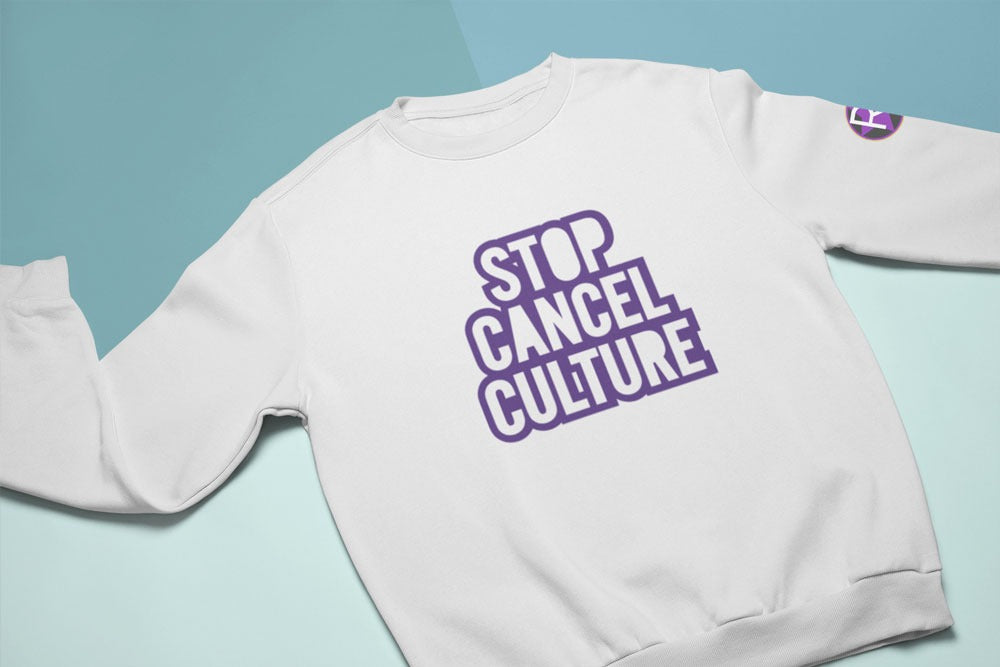 STOP CANCEL CULTURE SWEATER 1