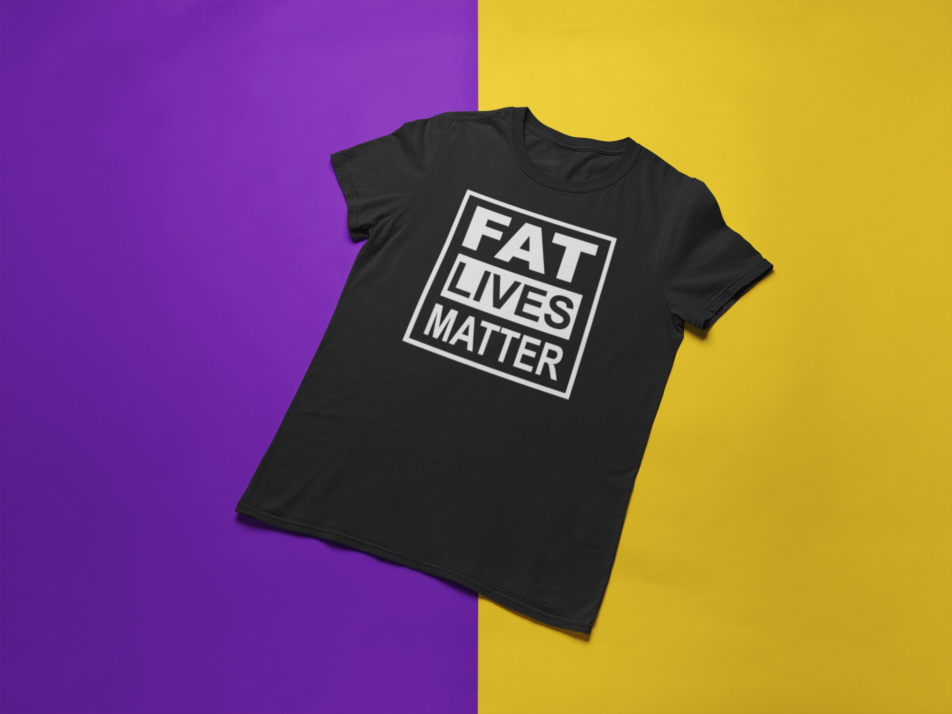 fat lives matter t shirt