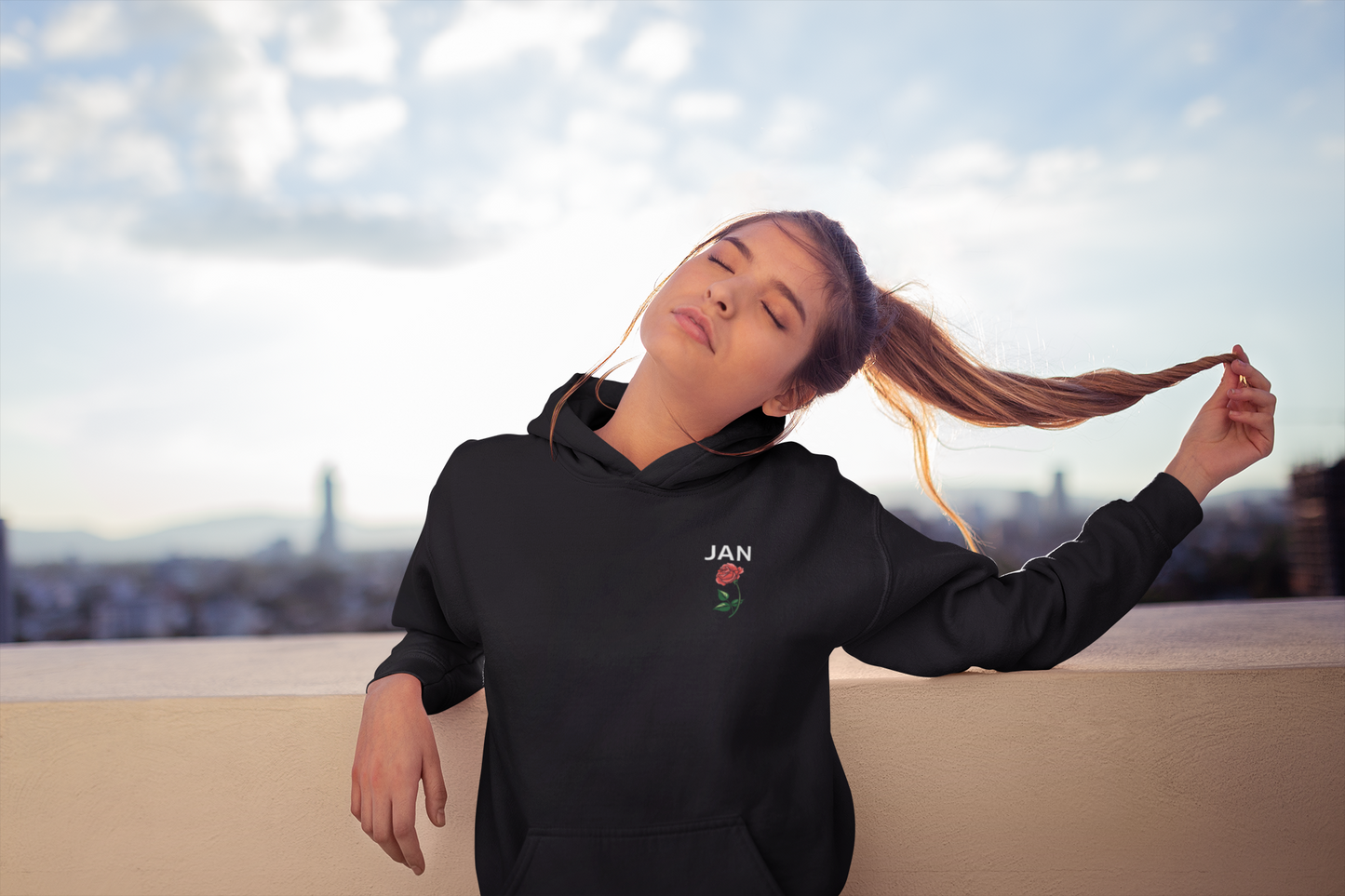 De Jan ROOS Hoodie (zwart)