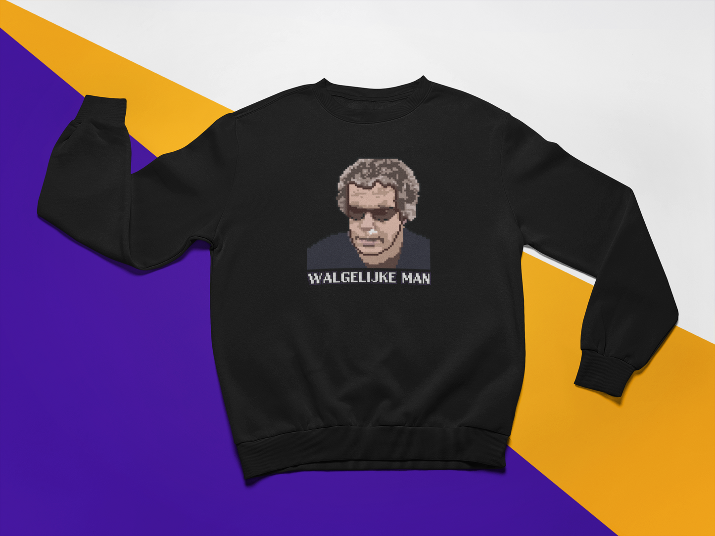 De Walgelijke Man Trui (zwart)