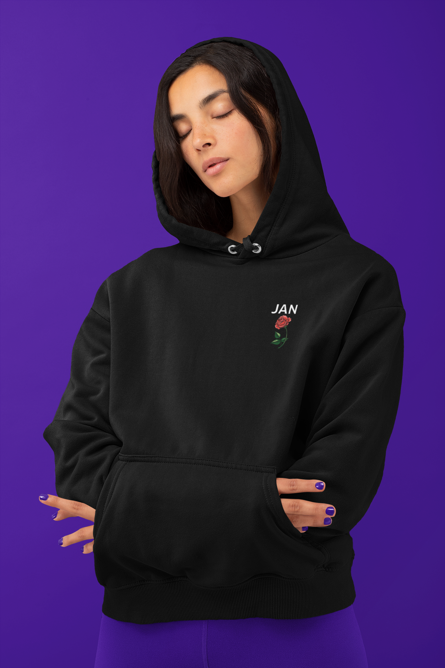 De Jan ROOS Hoodie (zwart)