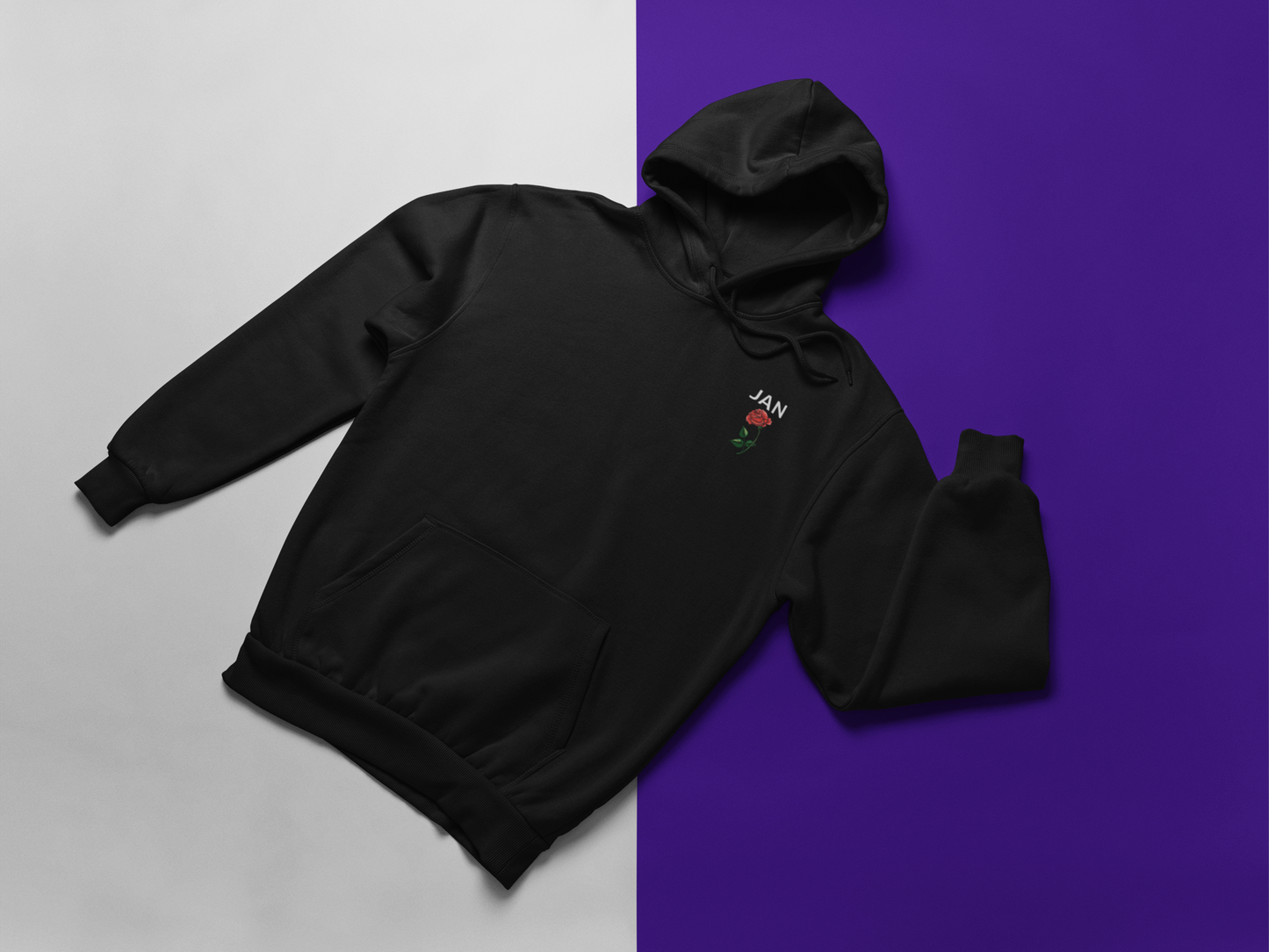 De Jan ROOS Hoodie (zwart)