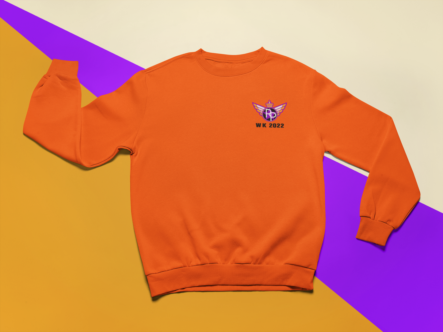 Roddelpraat WK Sweater met je EIGEN Naam EN Rugnummer