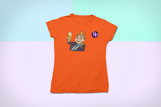 Koning Willy "Proost" T-Shirt voor dames