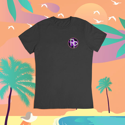 Beachy Delight Zomershirts Shirts voor een Zonnige Glimlach Black