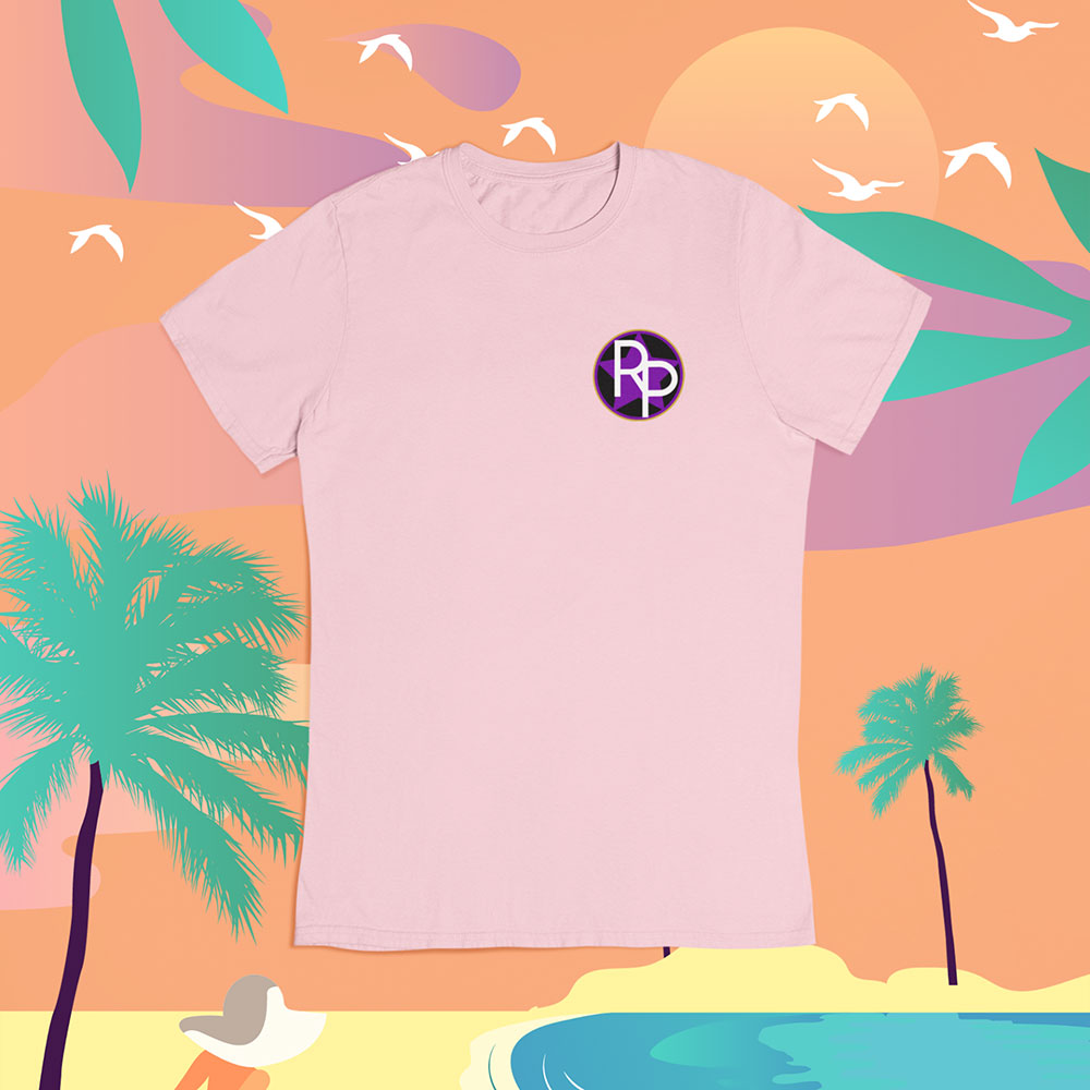 Beachy Delight Zomershirts Shirts voor een Zonnige Glimlach Lightpink