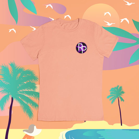Beachy Delight Zomershirts Shirts voor een Zonnige Glimlach Tangerine
