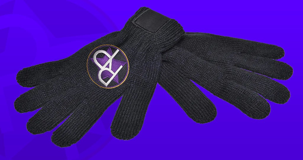 De RoddelPraat handschoenen met borduring