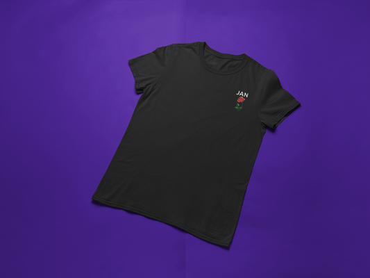 Het Jan ROOS T-Shirt voor Heren (zwart)